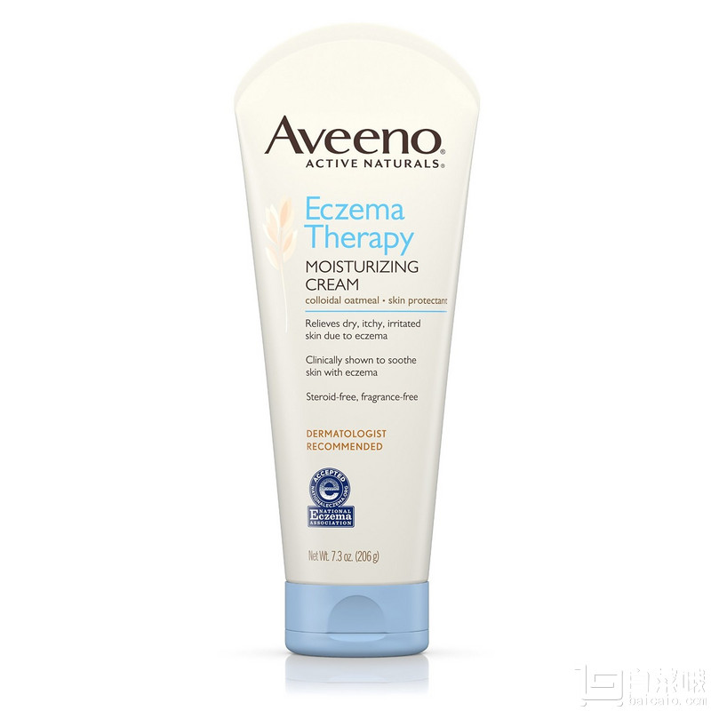 Aveeno 艾维诺 成人保湿湿疹舒缓霜 206g Prime会员凑单免费直邮含税到手￥78.49