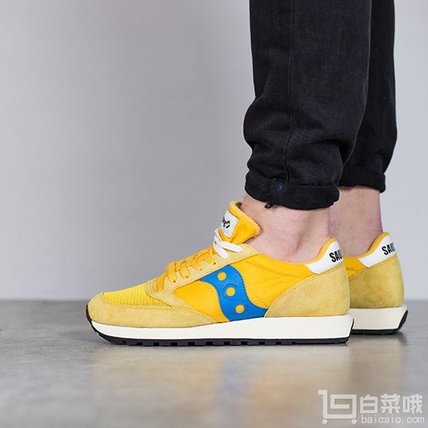 Wholesale Cheap Saucony Jazz Original Vintage S70321 10 Yellow Shoes for Men Sale Sale 637.jpg