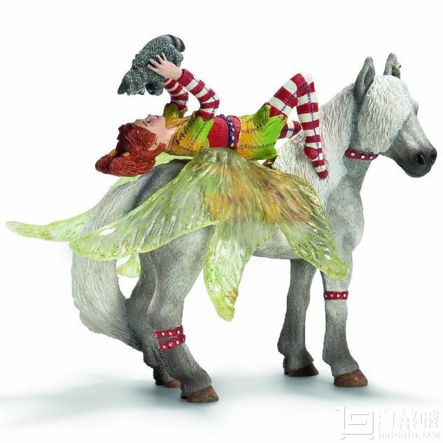 Schleich 德国思乐 bayala系列 躺在马背上的精灵70427￥79包邮（￥129-50）