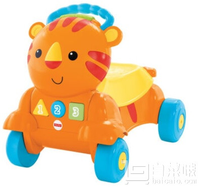 Fisher Price 费雪 二合一老虎学步车（双语）CDC21+凑单品新低￥99包邮（￥199-100）