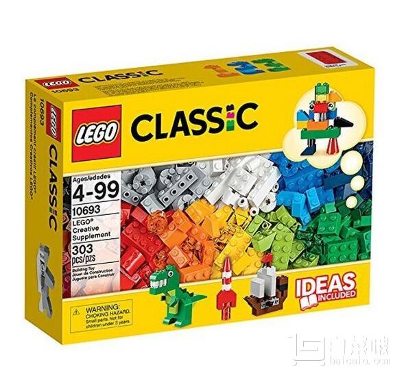 LEGO 乐高 Classic经典系列 经典创意补充装 10693新低118.1元包邮（下单7折）