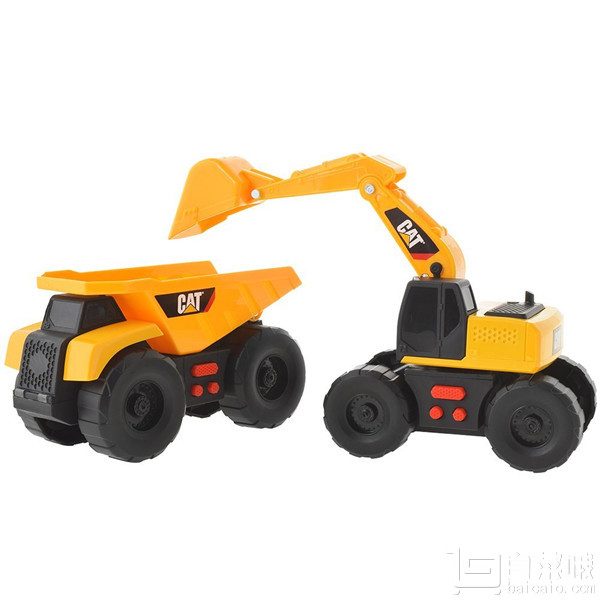 CAT 卡特彼勒 迷你声光系列 运泥车&挖土机 CATC34713￥47.26包邮（￥118.15 下单4折）