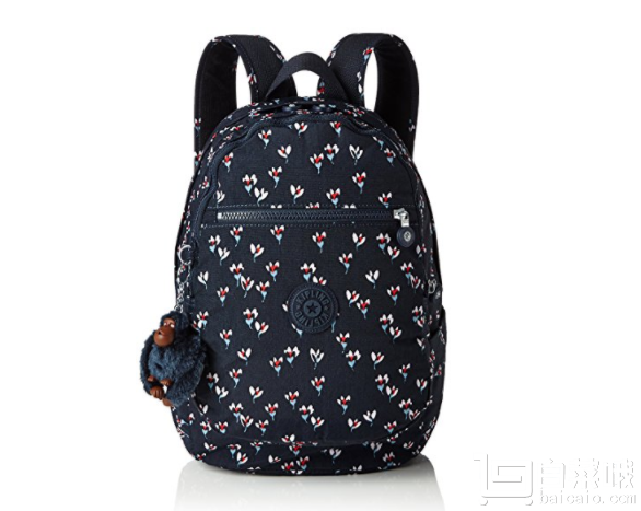 Kipling 凯浦林 Clas Challenger 印花双肩包 Prime会员免费直邮含税到手￥332