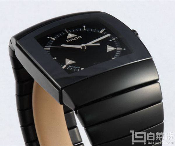 RADO 雷达 Sintra银钻系列 R13765152 男士陶瓷腕表 9约￥4073