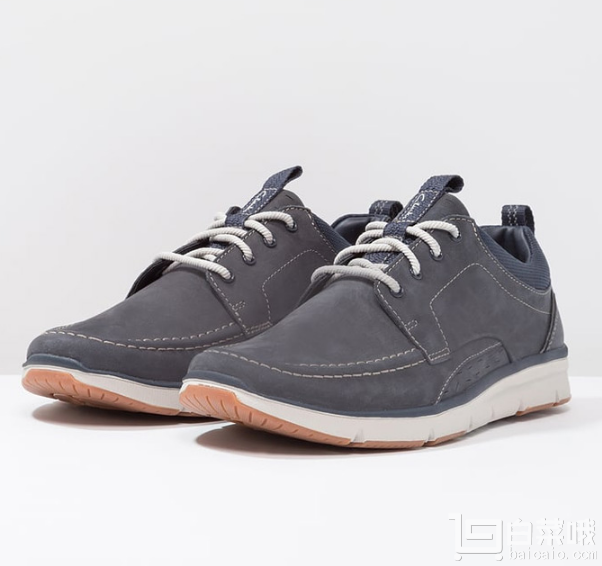 2017新款，Clarks 其樂 男士真皮船鞋休閑鞋 兩色 Prime會員免費(fèi)直郵含稅到手新低￥395