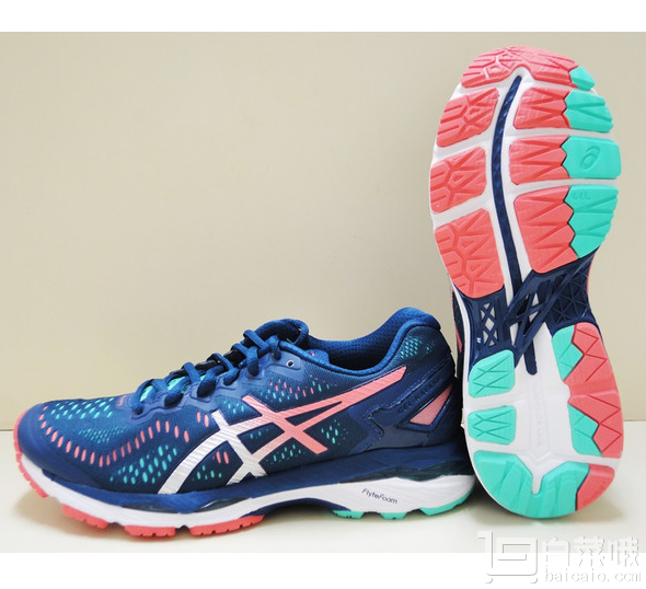 限尺码，17年春夏款 Asics 亚瑟士 GEL-KAYANO 23 女士稳定支撑慢跑鞋 Prime会员免费直邮新低￥560