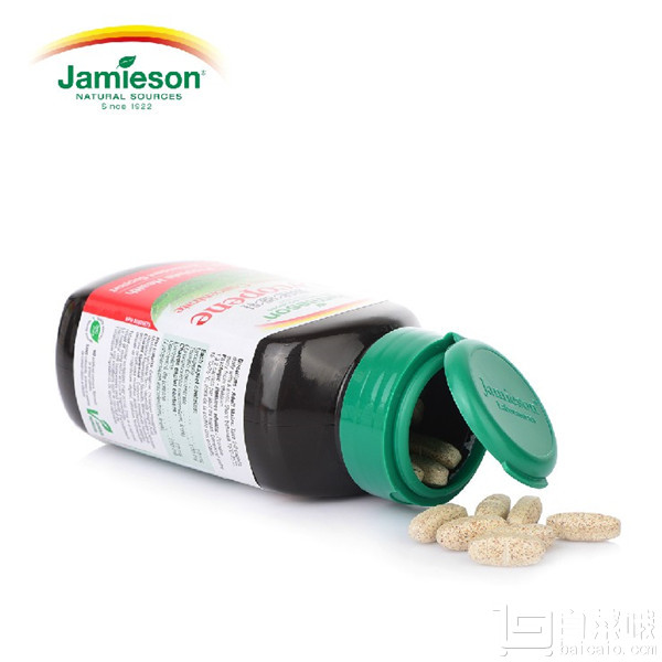 加拿大进口，Jamieson 健美生 浓缩番茄红素复合片 60粒 送益生菌1盒新低￥39包邮（¥69-30）