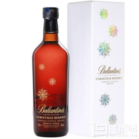 Ballantine’s 百龄坛 珍藏装苏格兰威士忌 700ml*2新低￥168元包邮（￥318-150）