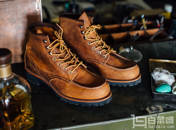 限美亚Prime会员，Red Wing 红翼 Heritage Roughneck 男士真皮短靴 8.58起（3.69 下单7折）到手￥1145