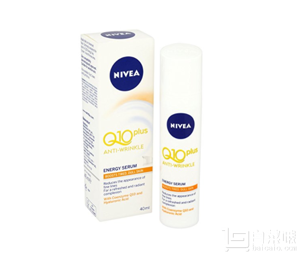 NIVEA 妮维雅 Q10 Plus 抗皱焕新精华液40ml  Prime会员凑单免费直邮到手￥44