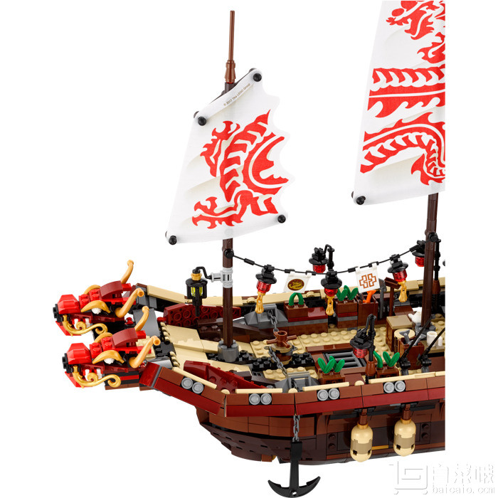 8月新品，LEGO 乐高 Ninjago 幻影忍者系列 70618 幻影忍者移动基地 命运赏赐号 £119.99到手￥1064