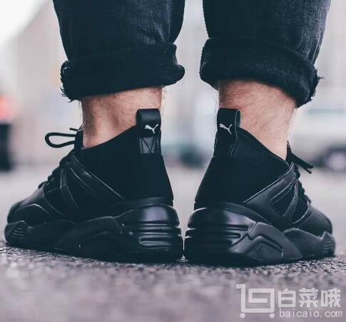 PUMA 彪马 Bog Sock Core 男款复古运动鞋 黑色 .9到手￥375