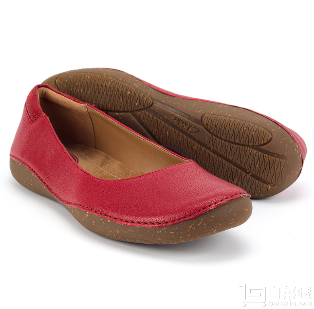 Clarks 其乐 Autumn Fresh 女士真皮休闲鞋 Prime会员凑单免费直邮到手￥168