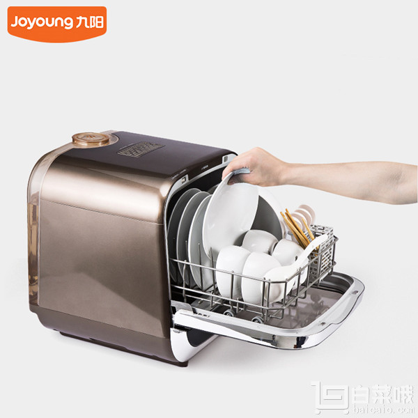 Joyoung 九阳 X5 家用免安装台式自动洗碗机 赠亮碟洗碗机专用洗涤剂1kg￥1499包邮（￥2499-1000）