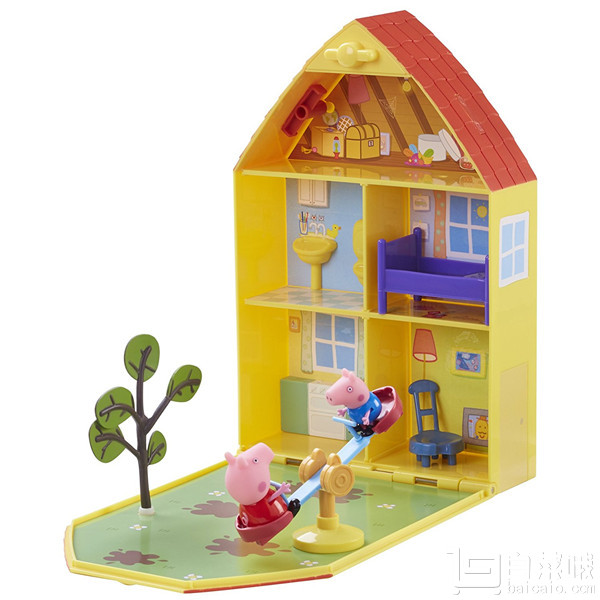 Peppa Pig 小猪佩奇 06156 佩奇的房间和花园 Prime会员凑单免费直邮含税到手￥117