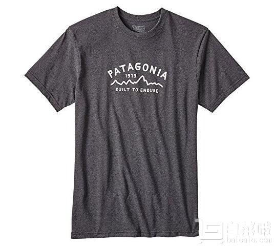 Patagonia 巴塔哥尼亚 '73 Logo 男式有机棉短袖T恤39043 三色￥189包邮