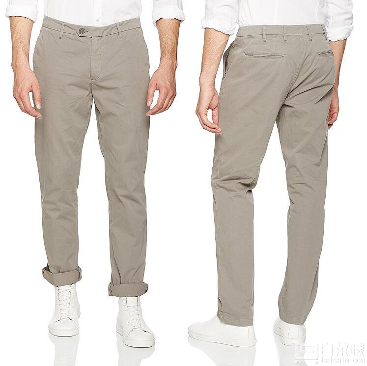 降￥100！7 For All Mankind 男士Tailored Chino纯棉直筒休闲裤  Prime会员免费直邮到手新低￥403.85