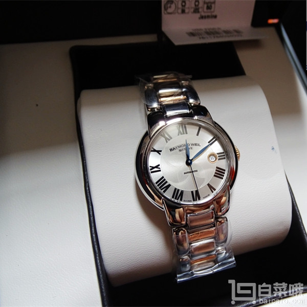 Raymond Weil 蕾蒙威 Jasmine佳茗系列 2629-S5-01659 女士自动上链机械腕表 9约￥4458