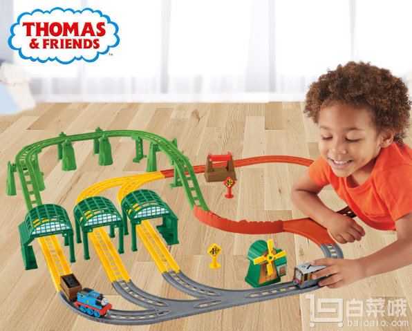 Thomas & Friends 托马斯和朋友 DNR41 纳普福特火车站豪华套装新低￥139包邮（￥239-100）