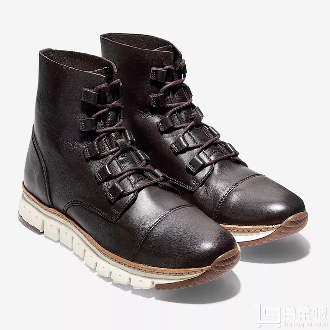 17年新款，Cole Haan 可汗 男士ZERØGRAND Cap Toe Boot 休闲鞋  2.2折.19（.99 额外8折）到手￥590