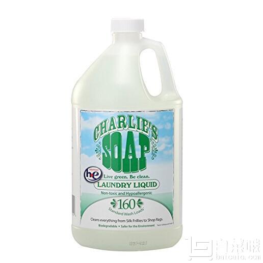 Charlie's Soap 查理洗涤剂 婴幼儿适用 天然环保洗衣液3800ml￥349包邮（￥698 下单5折）