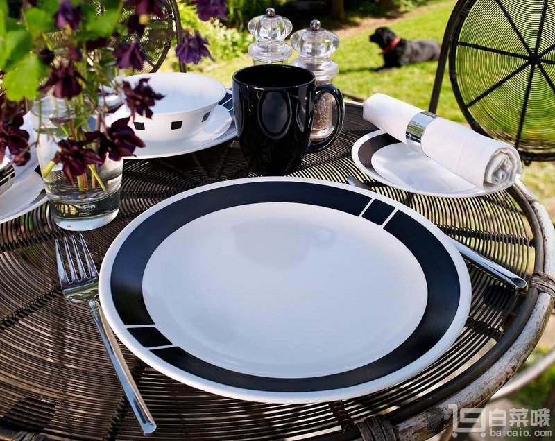 Corelle 康宁餐具 Livingware Dinnerware 20件套餐具套装 Prime会员免费直邮到手新低￥261.94