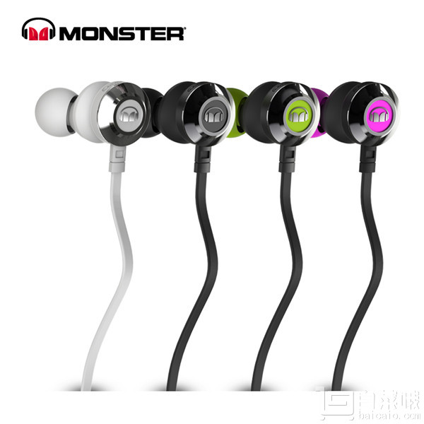 Monster 魔声 Clarity HD 灵晰 入耳式耳机 多色￥159包邮（￥179-20）