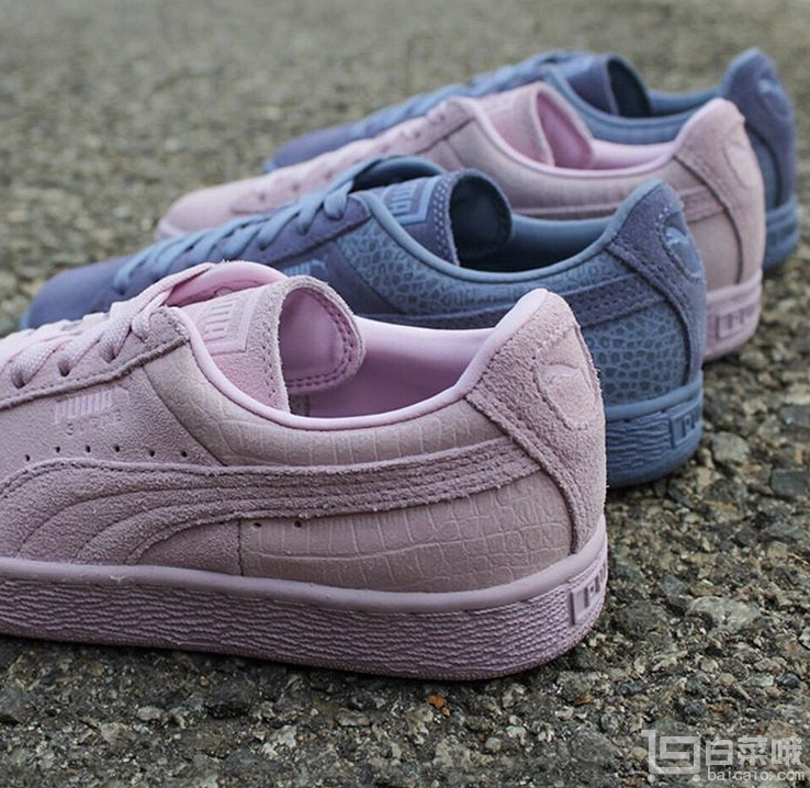 17年新配色，PUMA 彪马 Suede Classic Emboss 中性休闲运动鞋 2色 Prime会员免费直邮到手￥278