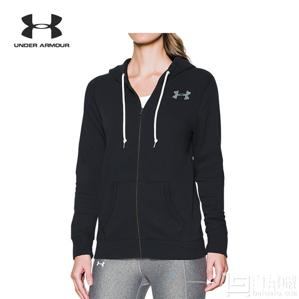 Under Armour 安德玛 Favorite 女士抓绒连帽卫衣 两色 .99到手￥235