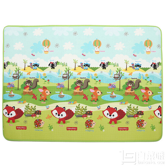 费雪 BMF20 加厚单面宝宝爬行垫 150*200*1cm￥178包邮（￥238-60）