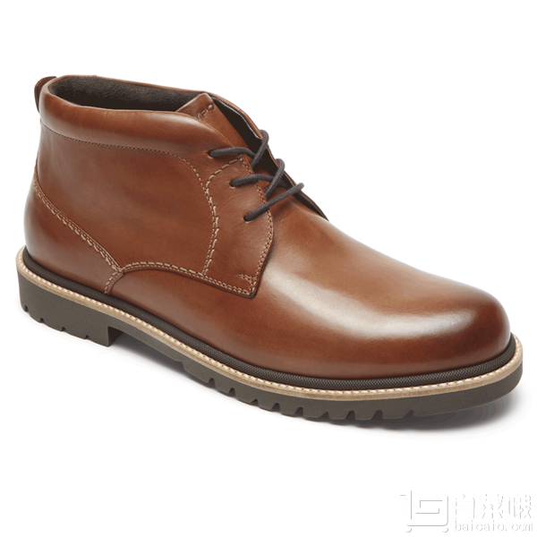 Rockport 乐步 Marshall 男士真皮短靴 £52.19+6.99直邮到手￥530