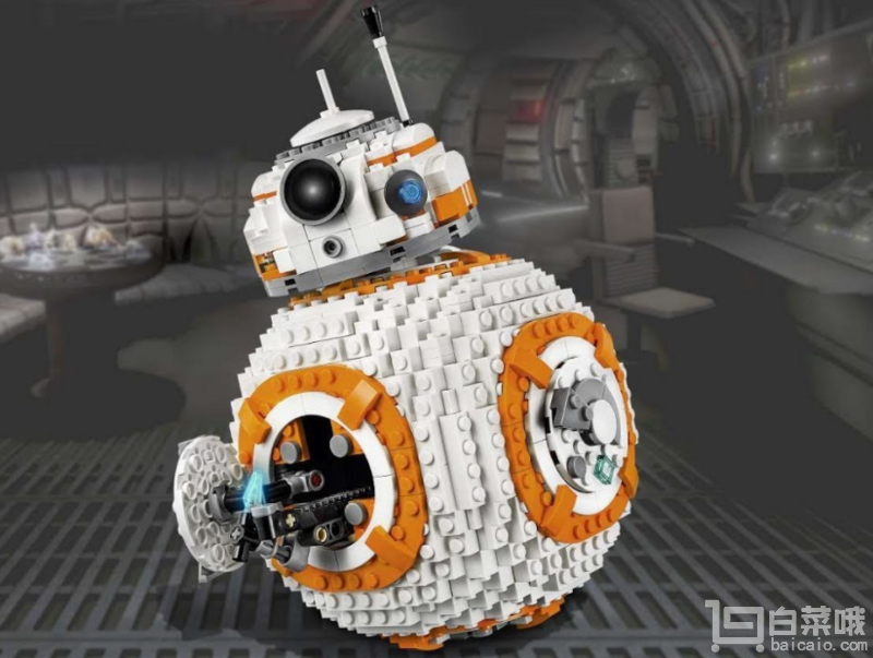 THE HUT：星战8 LEGO 乐高 Star Wars 75187 BB-8 宇航技工机器人 限时闪促 新低£72免费直邮到手￥640