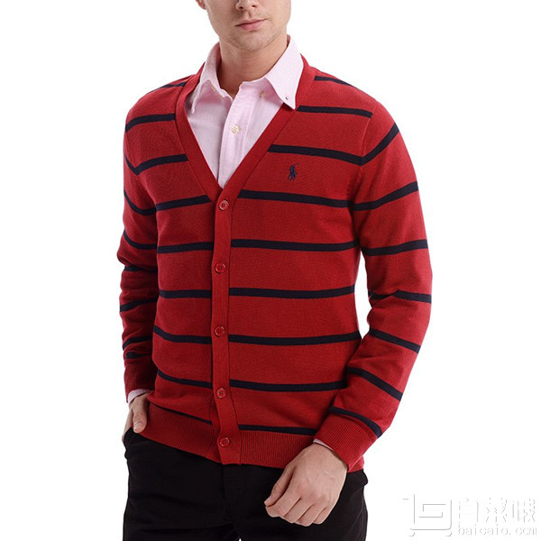 Polo Ralph Lauren 拉夫·劳伦 小马标纯棉时尚男士针织衫新低￥279包邮包税