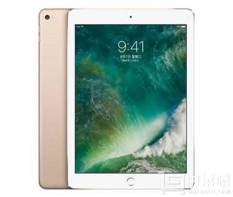 Apple 苹果 2017新款 iPad 9.7英寸平板电脑 WLAN版 128G 金色/银色￥3088包邮