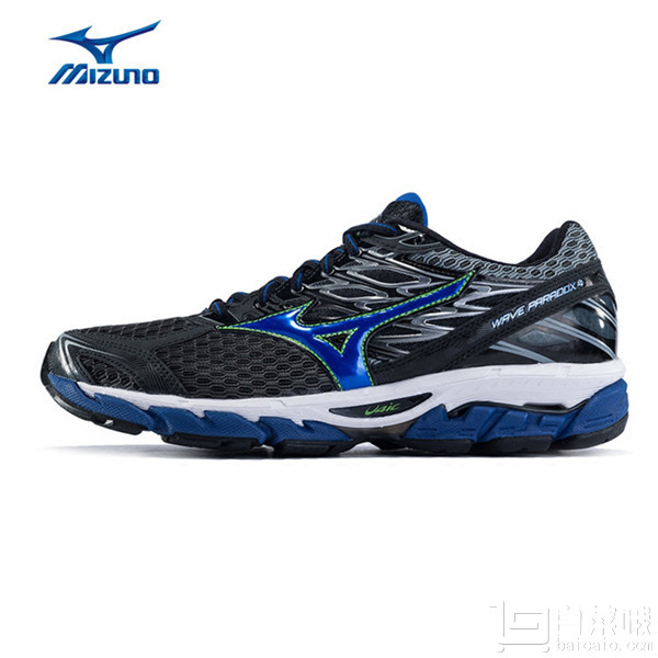 Mizuno 美津浓 Wave Paradox 4 顶级支撑系男士跑鞋新低343.2包邮（需领优惠券）