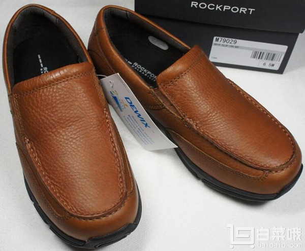 Rockport 乐步 Make Your Path 男士防水真皮休闲鞋M79029秒杀价￥449包邮