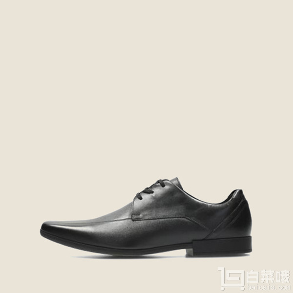 限UK7.5码，Clarks 其乐 Glement Over 男士真皮正装鞋 Prime会员免费直邮含税到手266.25元