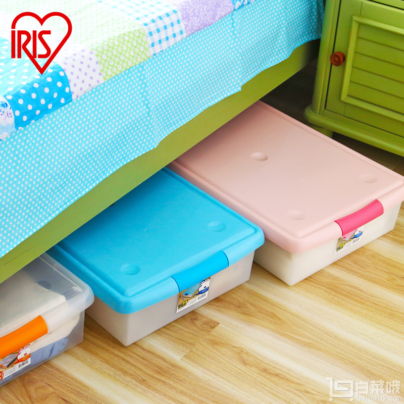 IRIS 爱丽思 环保树脂床下整理收纳箱  2色￥68