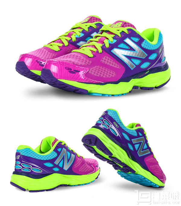 New Balance 新百伦 680V3 女款跑鞋W680LC3 .99（.99 凑单6折）到手￥240