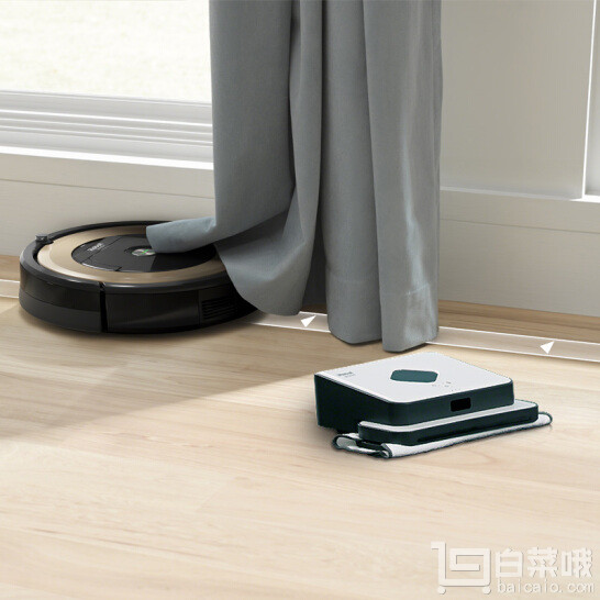 iRobot Roomba 891扫地机器人+Braava 381 拖地机器人预约价不高于￥4399包邮