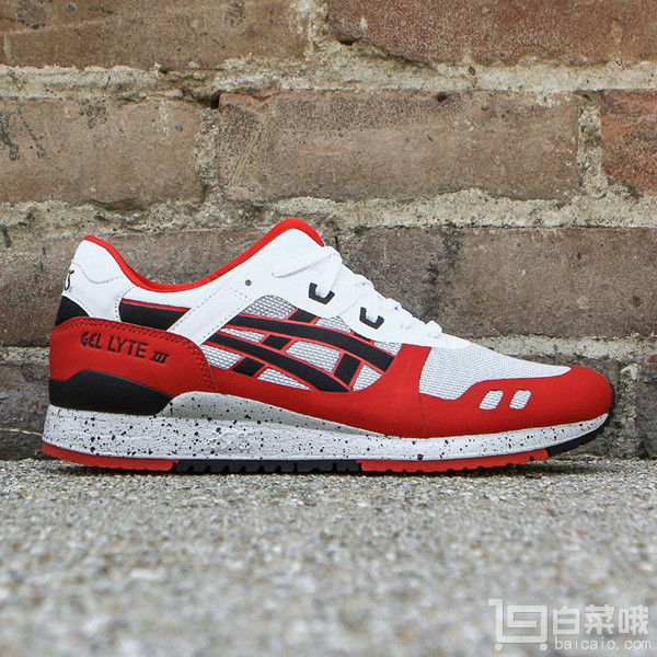 双十一预售，Asics 亚瑟士 Gel-Lyte III 中性款经典复古跑鞋H6K4N 三色￥275包邮（需定金￥35）