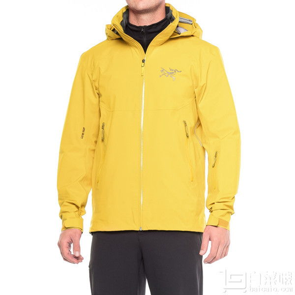 國內￥6500，Arc'teryx 始祖鳥 Iser 帶GTX防水 男款防水沖鋒衣 M碼 9.99到手￥1735