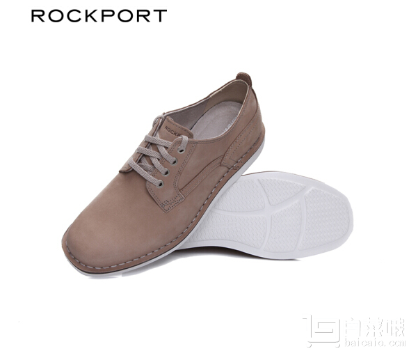 Rockport 乐步 Standard Plain Toe 男士真皮系带休闲鞋V80286 £32.19+6.99直邮到手￥340