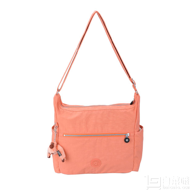 Kipling 凯浦林 K10623 帆布斜挎包*2个￥495.5含税包邮（2件6折）