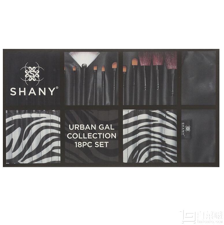 SHANY Professional 专业化妆刷18件套 prime会员凑单免费直邮到手新低￥112.17