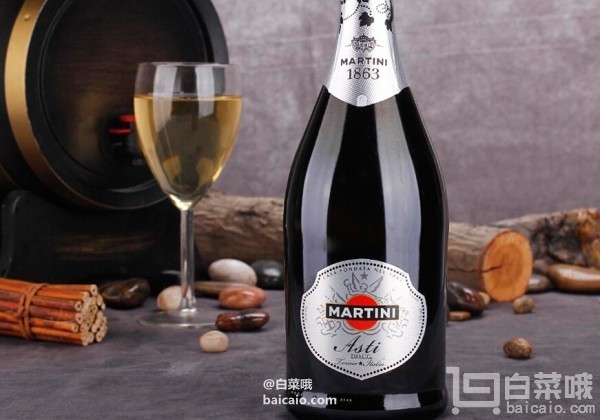 限部分地区、plus会员，MARTINI 马天尼 阿斯蒂 甜起泡酒 750ml *3件+深蓝 原味伏特加 750ml￥161.6包邮（双重优惠）