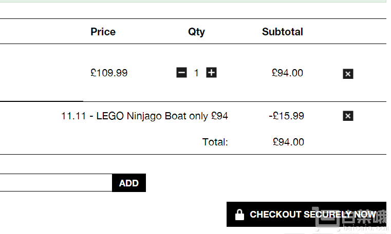 LEGO 乐高 Ninjago 幻影忍者系列 70618 幻影忍者移动基地 命运赏赐号 £94（需用码）到手￥816