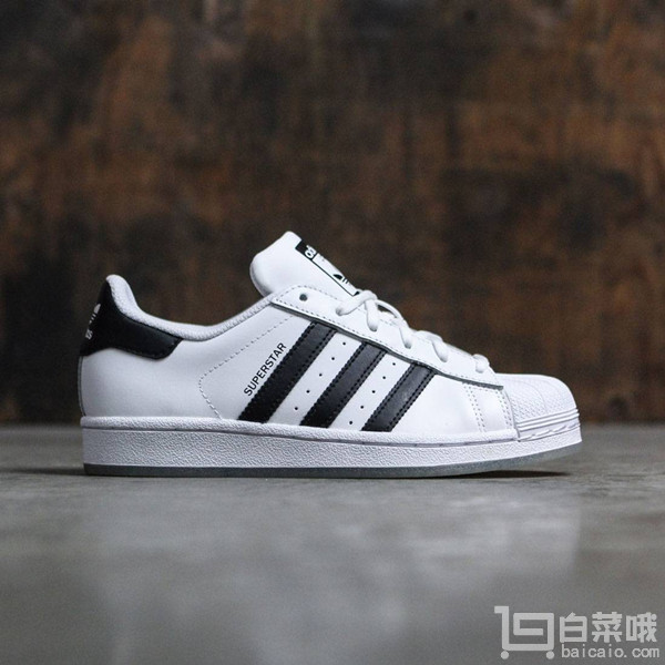 adidas Originals 阿迪达斯 Superstar 大童经典贝壳头休闲鞋 .5到手￥280