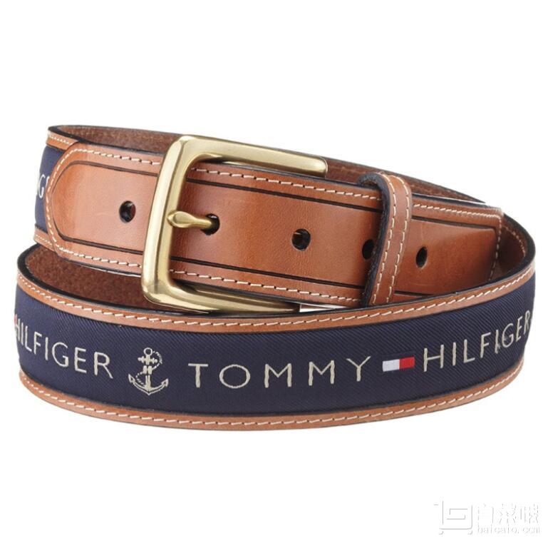 TOMMY HILFIGER 汤米希尔费格 男士皮带腰带 11TL02X032141元包邮