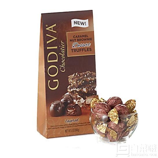 Godiva 歌帝梵 布朗尼口味 松露夹心巧克力 125g/盒*5￥106.31包邮包税